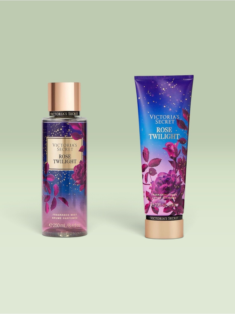 Victoria's Secret ROSE TWILIGHT Fragrance Mist and Lotion